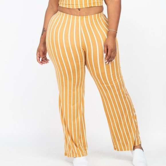 Cropped tube top and pant set - Picture 4 of 4